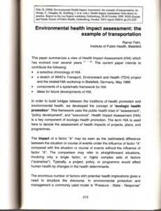 printable pdf environmental health impact assessment the example of impact assessment report template excel