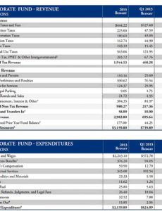 budget report template  welding rodeo designer quarterly budget report template example