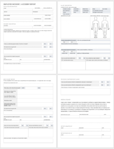 editable free workplace accident report templates  smartsheet workplace accident report form template sample