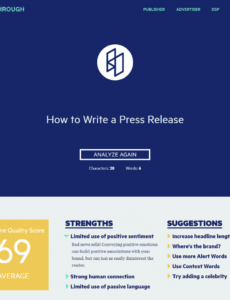 free how to write a press release in 7 easy steps 2020 update modern press release template example