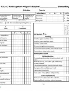 high school report card template ~ addictionary 1st grade report card template sample