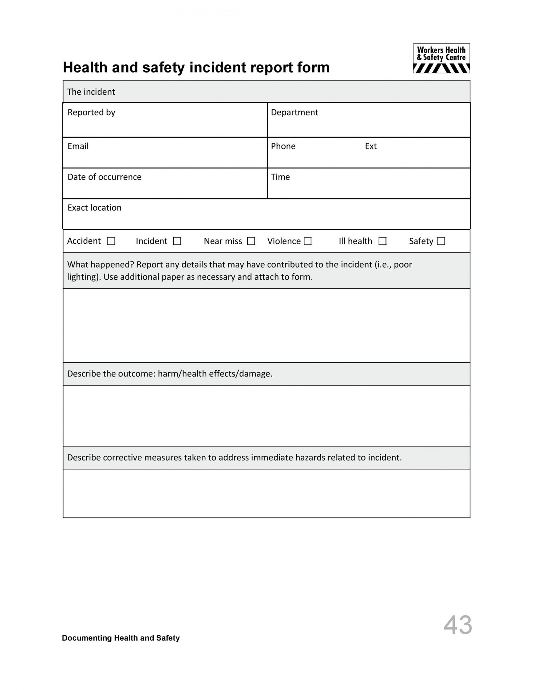 printable 60 incident report template employee police generic police incident report form template doc