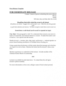 free press release template new board member press release template word