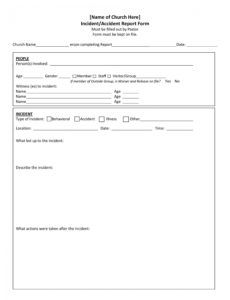 printable 60 incident report template employee police generic behavior incident report template pdf