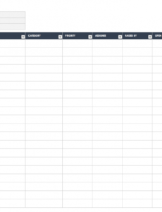 printable free issue tracking templates  smartsheet system issue report template pdf