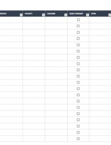 sample free issue tracking templates  smartsheet system issue report template pdf