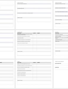 sample free project report templates  smartsheet client visit report template example