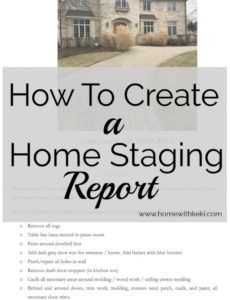 editable how to create a home staging report  staging tips  home home staging report template pdf