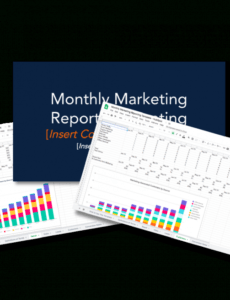 editable monthly marketing reporting templates  free download monthly marketing report template pdf