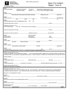 free electronic version of saskatchewan fire incident report  fill out and sign  printable pdf template  signnow fire investigation report template sample
