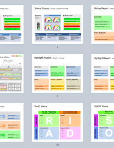 keynote status template  clear &amp;amp; successful status reports executive status report template excel