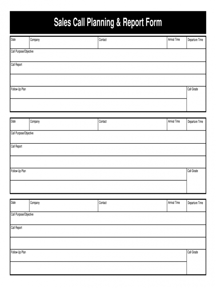 printable follow up call log  fill online printable fillable blank sales call report template example