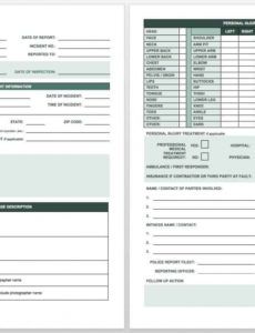 printable free incident report templates &amp;amp; forms  smartsheet security breach report template example