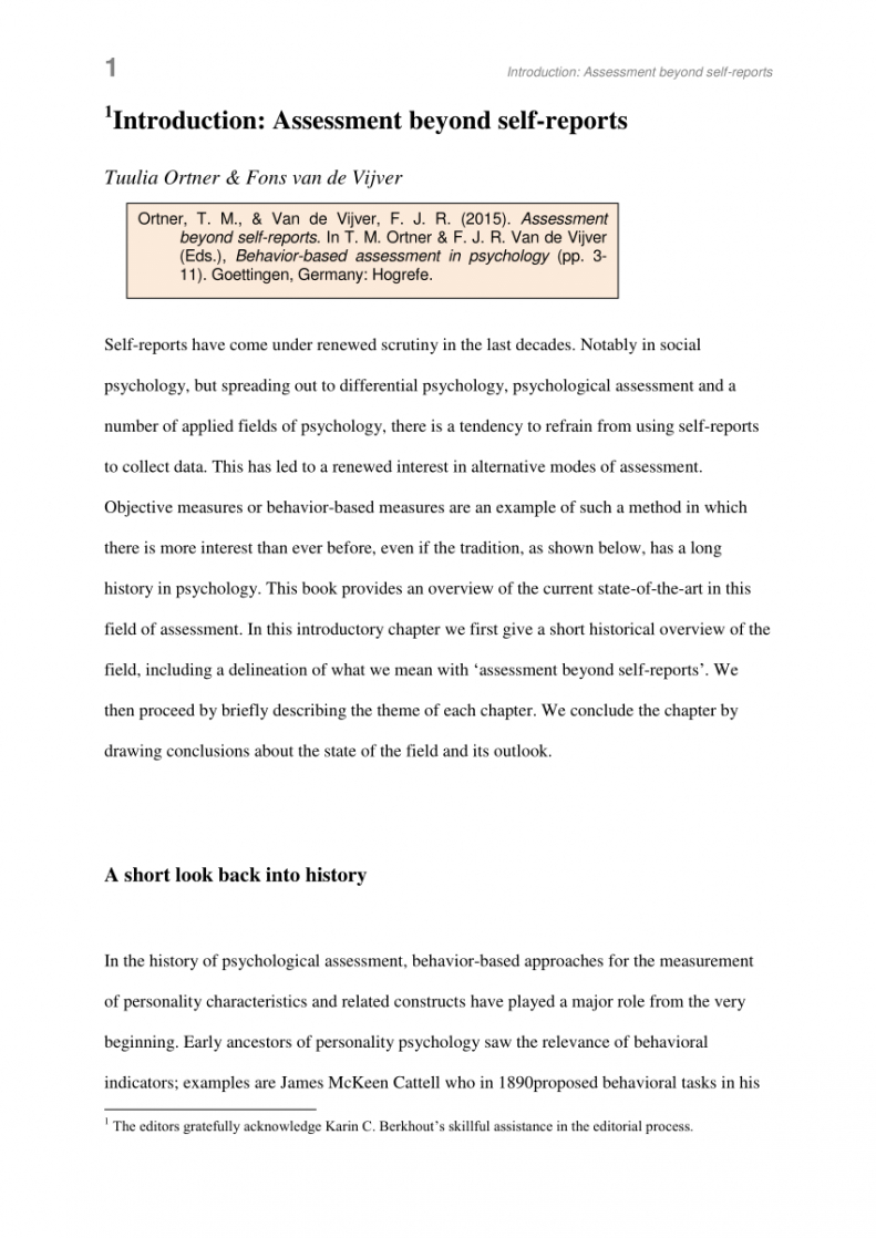 printable pdf assessment beyond selfreports psychological assessment report template example