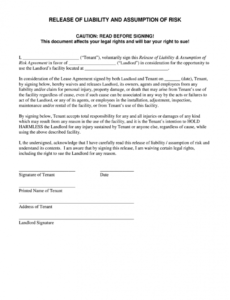 printable release of liability form  fill out and sign printable pdf template   signnow general liability release form template example