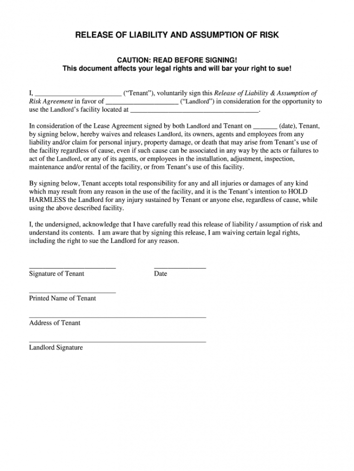 printable release of liability form  fill out and sign printable pdf template   signnow general liability release form template example