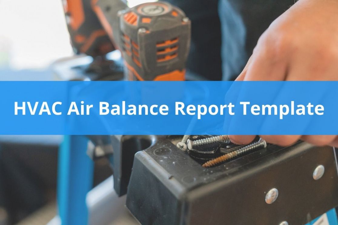 hvac air balance report template free download  housecall pro air balance report template word