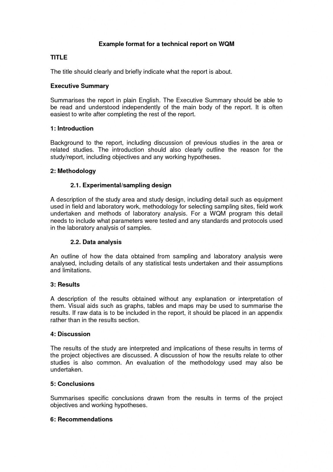printable 10 technical report writing examples  pdf  examples engineering technical report template sample