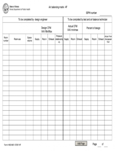 printable air balance report form  fill online printable fillable air balance report template pdf
