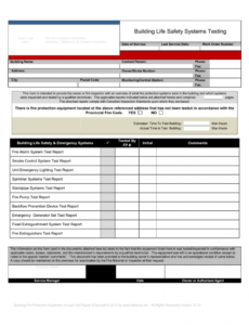 sample canulcs53604 fire alarm annual inspection test form fire alarm inspection report template excel