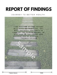 sample chiropractic report of findings folders chiropractic report of findings template sample