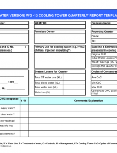 sample smallbusinessexcelreporttemplate quarterly report template small business pdf