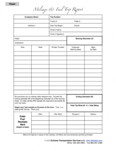 trip sheet  fill out and sign printable pdf template  signnow truck driver trip report template excel