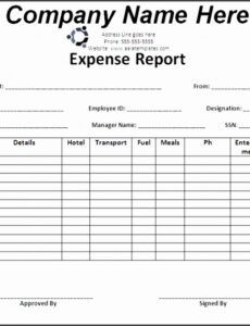 Costum End Of Day Sales Report Template