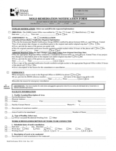 Editable Mold Inspection Report Template