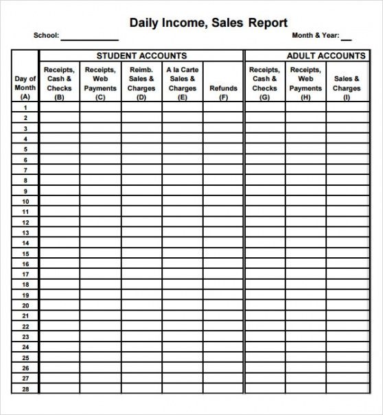 Free Yearly Sales Report Template  Sample