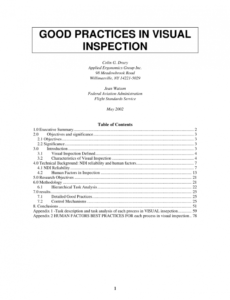 Printable Borescope Inspection Report Template Excel