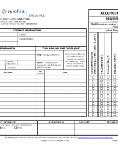 Professional Asbestos Inspection Report Template Word Example