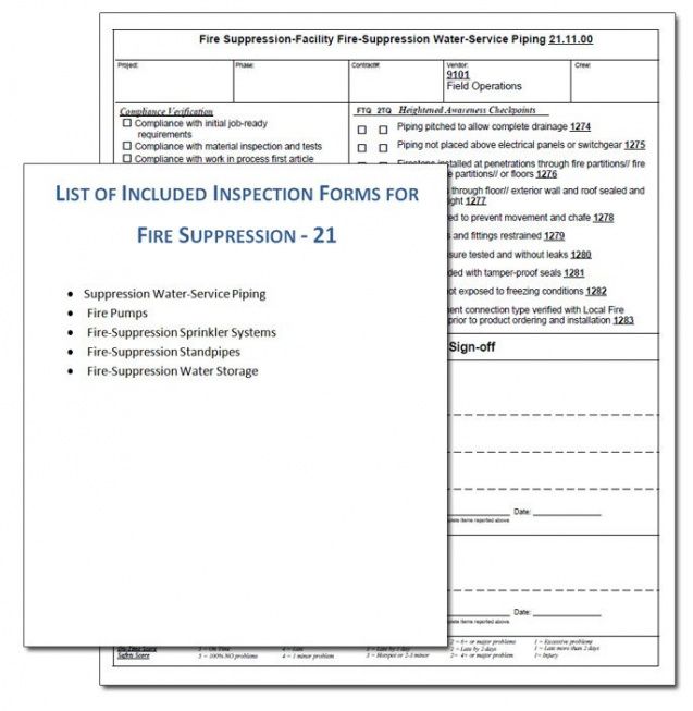 Professional Fire Inspection Report Template Doc Sample