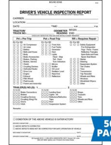 Editable Daily Inspection Report Template Doc Sample