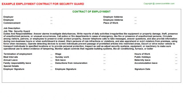 Editable Security Officer Daily Activity Report Template  Example