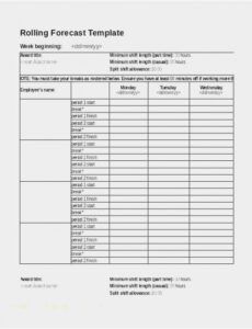 Editable Shift Change Report Template Excel Example