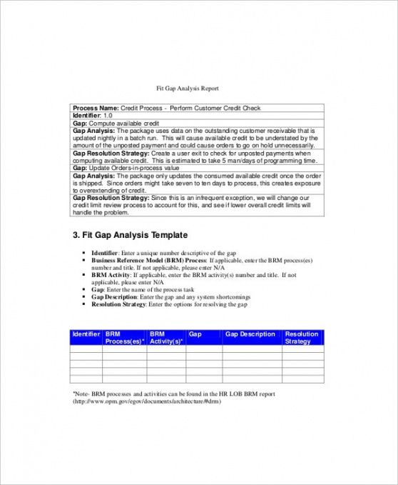 Industry Analysis Report Template