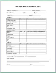 Free Pool Inspection Report Template Word Sample