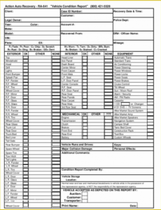 Printable Property Condition Assessment Report Template