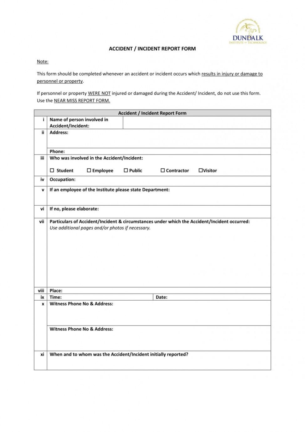 Professional Information Security Incident Report Template Pdf