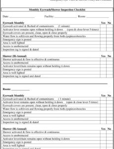 Professional Pool Inspection Report Template Excel Example