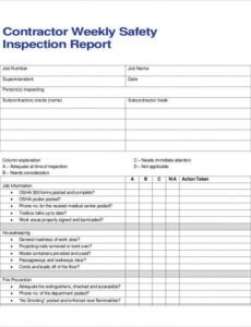 Professional Recruitment Status Report Template Word