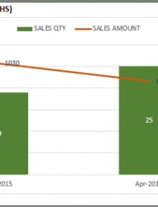 Professional Sales Manager Report Template  Example