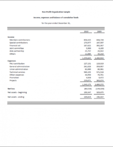 Professional Weekly Financial Report Template Word Example