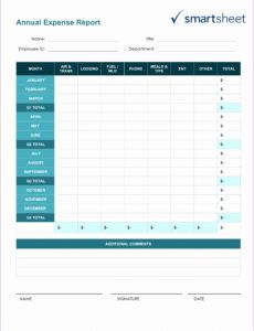 Sales Visit Report Template Word