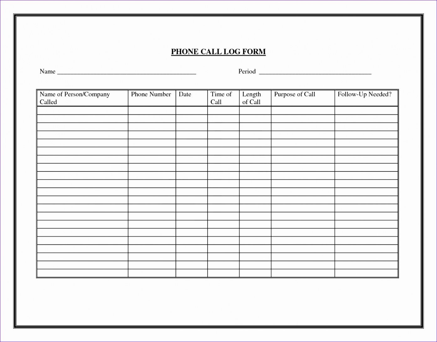 Sales Visit Report Template Word