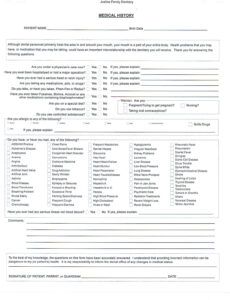 Costum Dental Medical Release Form Template Pdf Example