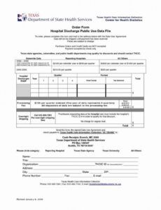 Costum Hospital Release Form Template