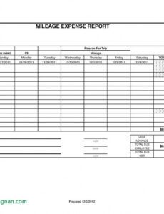 Free Income Expense Report Template Word Example