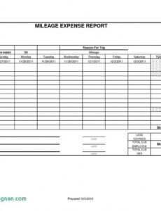 free income and expense report template